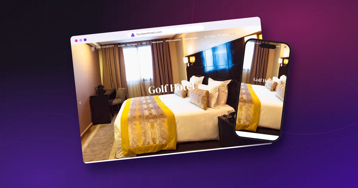 Site web The Fourteen Hotels